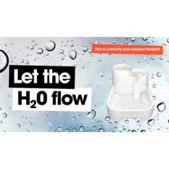 Cat Mate Plastic Dog & Cat Fountain, 67.6-oz -Blue Buffalos Shop 75264 PT4. AC SS1800 V1663714194