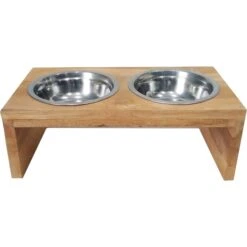 D-Art Collection 2 Bowl Dog & Cat Feeder Stand, Small 5 D-Art Collection 2 Bowl Dog & Cat Feeder Stand, Small -Blue Buffalos Shop 756630 PT1. AC SS1800 V1674056378