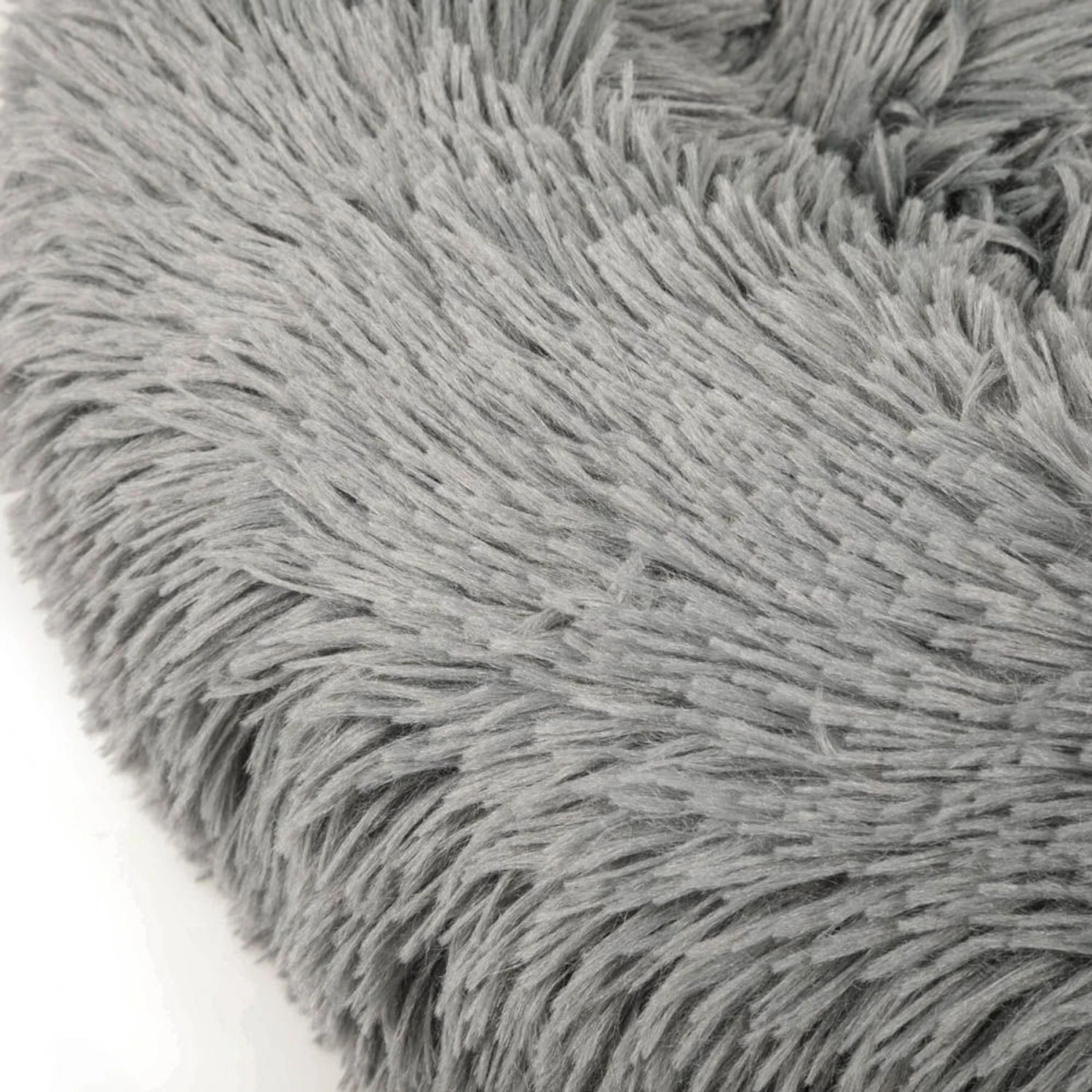 Archstone Pets Bolster Round Donut Cat & Dog Bed, Gray 4 Archstone Pets Bolster Round Donut Cat & Dog Bed, Gray - Image 2