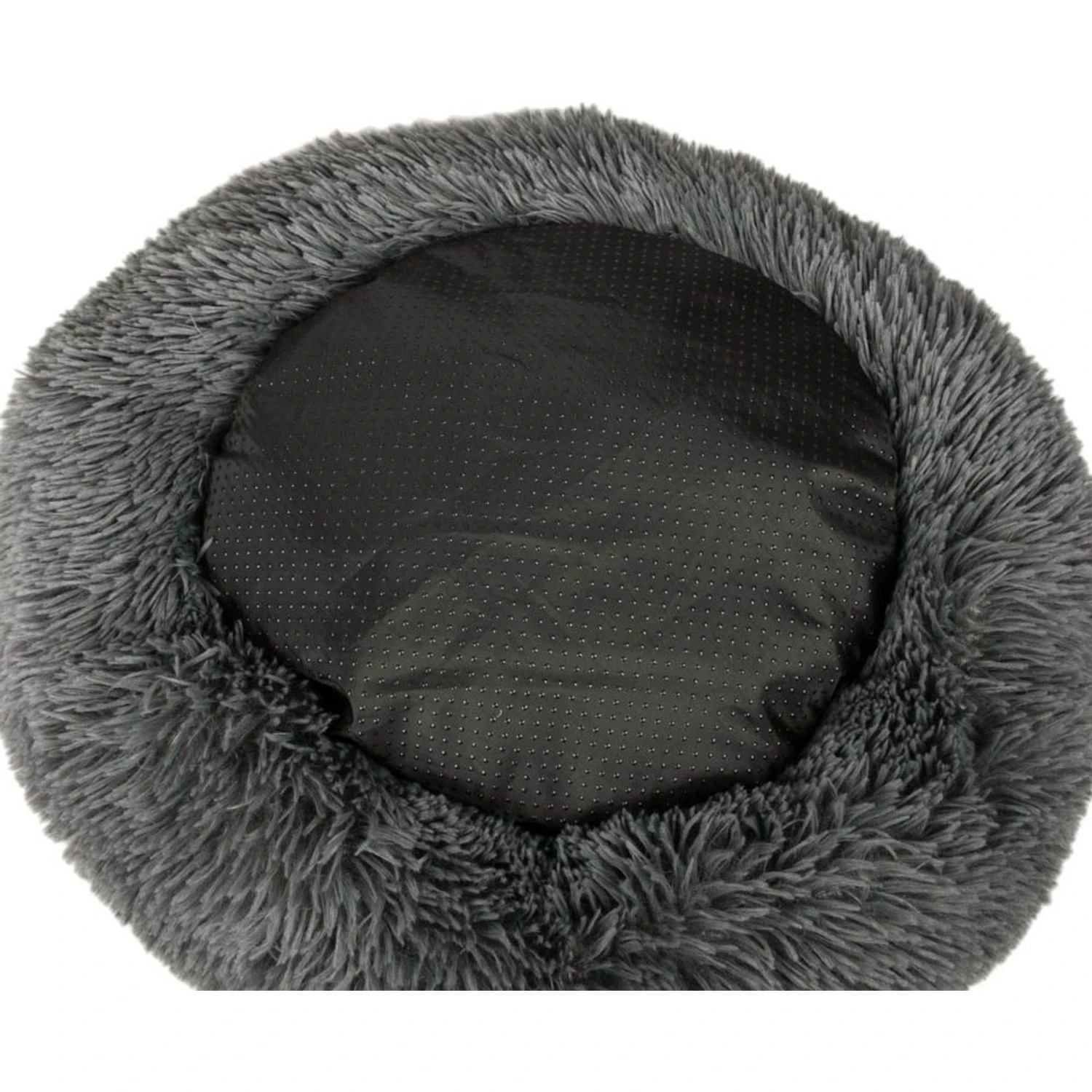 Archstone Pets Bolster Round Donut Cat & Dog Bed, Gray 7 Archstone Pets Bolster Round Donut Cat & Dog Bed, Gray - Image 5