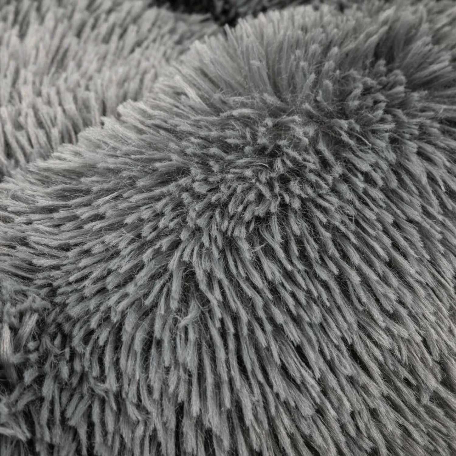 Archstone Pets Bolster Round Donut Cat & Dog Bed, Gray 8 Archstone Pets Bolster Round Donut Cat & Dog Bed, Gray - Image 6