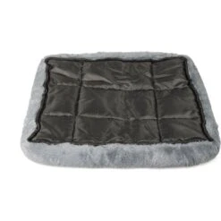 Archstone Pets Flat Bolster Rectangular Cat & Dog Crate Bed, Gray -Blue Buffalos Shop 756926 PT4. AC SS1800 V1673991472