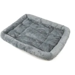 Archstone Pets Flat Bolster Rectangular Cat & Dog Crate Bed, Gray -Blue Buffalos Shop 756926 PT7. AC SS1800 V1695327260