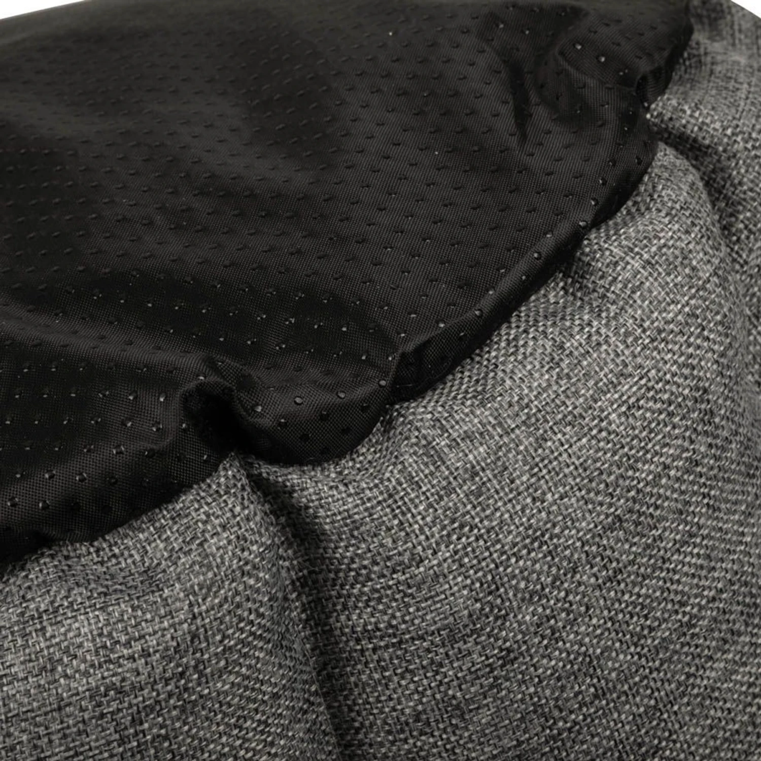 Archstone Pets Round Glove Cat & Dog Bed, Gray 7 Archstone Pets Round Glove Cat & Dog Bed, Gray - Image 5