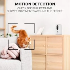 INSTACHEW Purechew Snack Cat & Dog Treat Dispenser, HD Camera, White -Blue Buffalos Shop 757678 PT4. AC SS1800 V1694792676