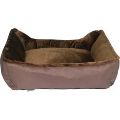 HappyCare Textiles Durable Rectangular Bolster Dog Sofa Bed -Blue Buffalos Shop 760326 PT4. AC SS1800 V1674853478