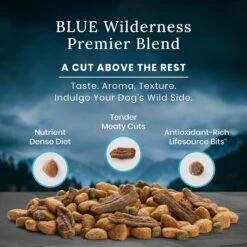 Blue Buffalo Blue Wilderness Premier Blend With Meaty Cuts Chicken Large Breed Adult Dry Dog Food, 24-lb Bag -Blue Buffalos Shop 761774 PT2. AC SS1800 V1680630717