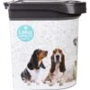 Pounce + Fetch Air Tight Cat & Dog Food Storage Container On Wheels With Scoop & Lock Cover, White, 33-lit 1 Pounce + Fetch Air Tight Cat & Dog Food Storage Container On Wheels With Scoop & Lock Cover, White, 33-lit -Blue Buffalos Shop 763982 MAIN. AC SS1800 V1683311552
