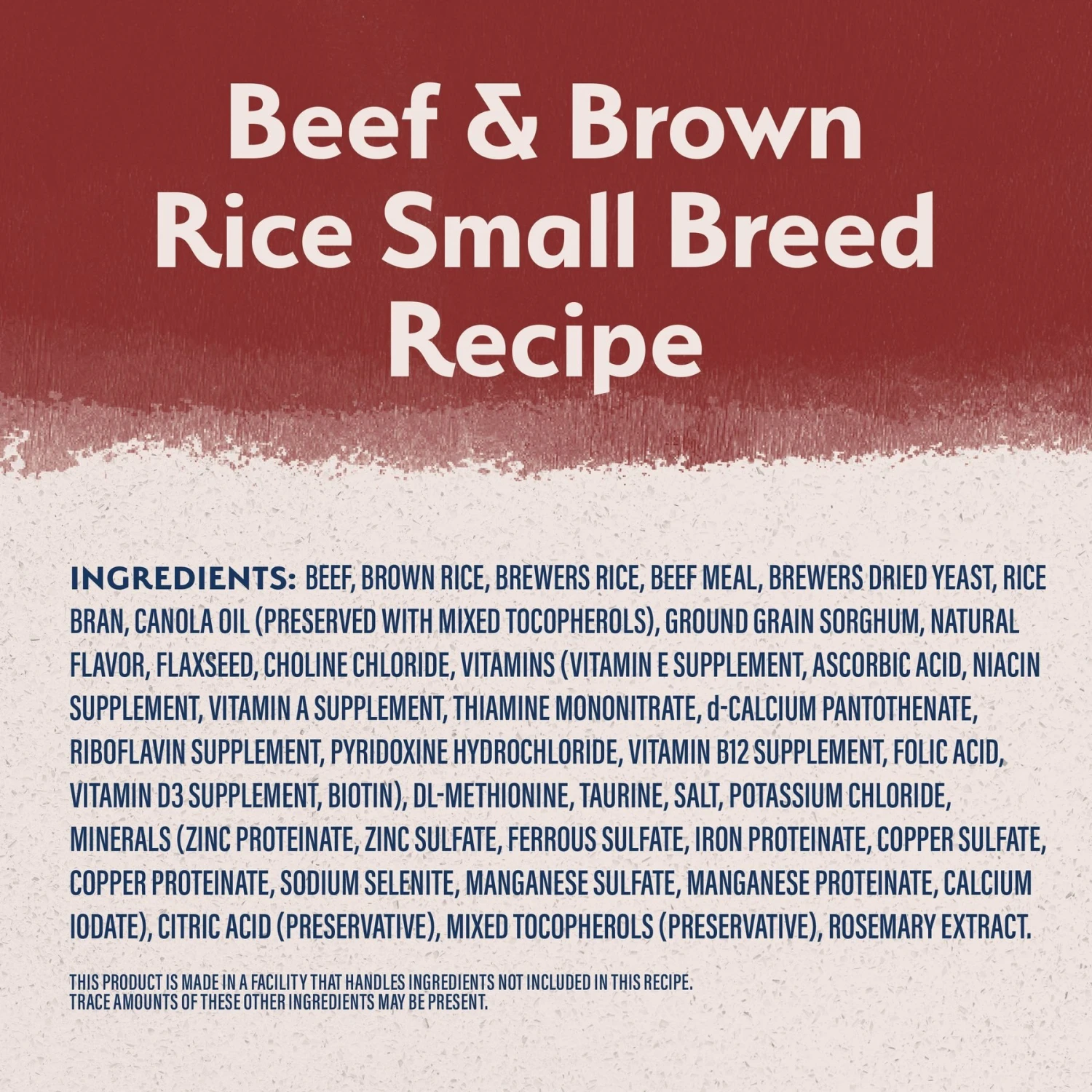 Natural Balance Limited Ingredient Beef & Brown Rice Small Breed Recipe Dry Dog Food 6 Natural Balance Limited Ingredient Beef & Brown Rice Small Breed Recipe Dry Dog Food - Image 4