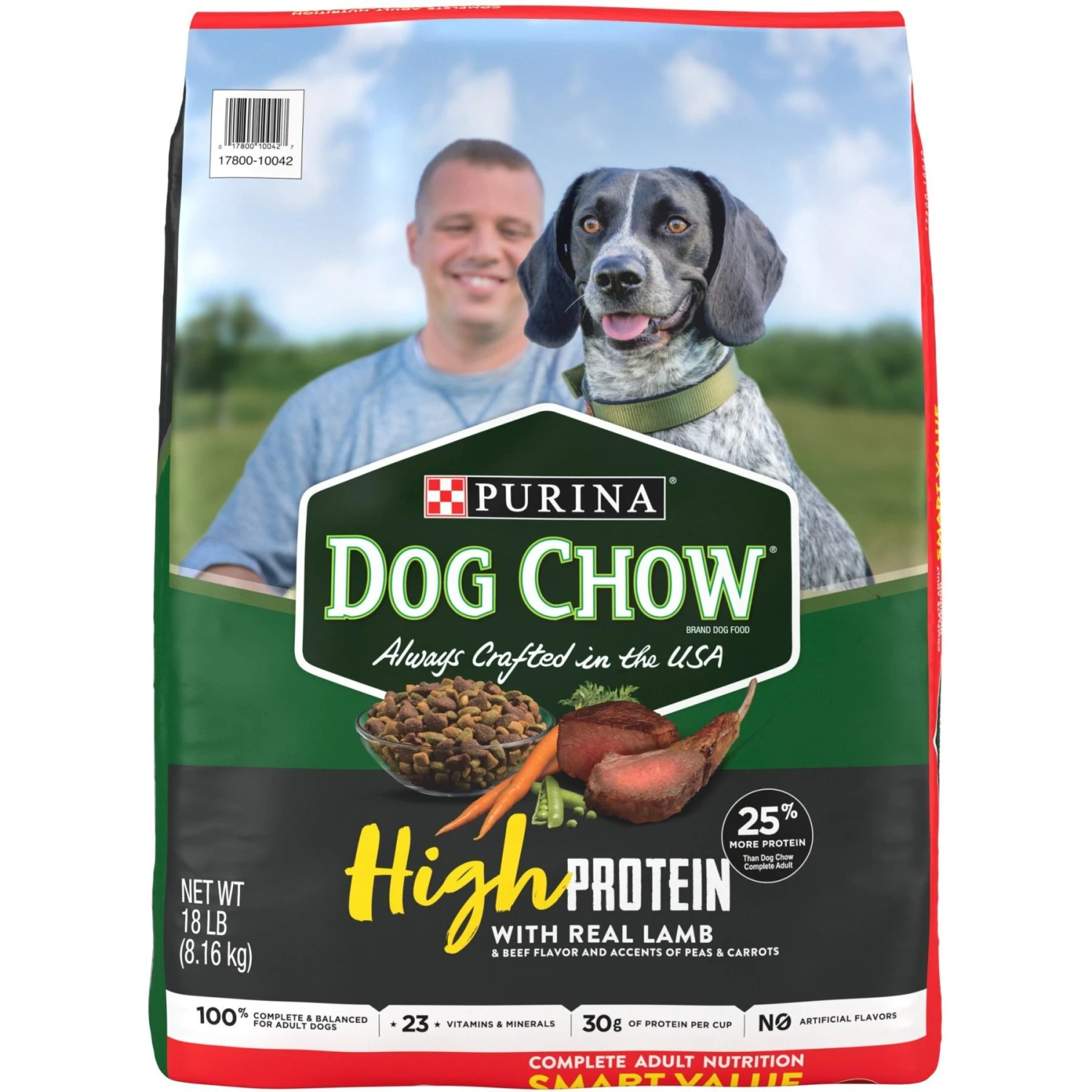 Dog Chow High Protein Recipe With Real Lamb & Beef Flavor Dry Dog Food 3 Dog Chow High Protein Recipe With Real Lamb & Beef Flavor Dry Dog Food