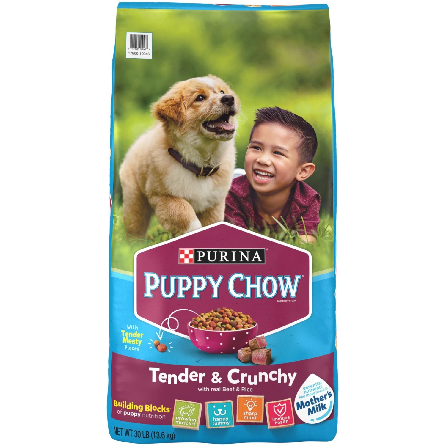 Puppy Chow Tender & Crunchy With Real Beef Dry Dog Food 3 Puppy Chow Tender & Crunchy With Real Beef Dry Dog Food