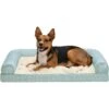 FurHaven Plush Fur & Diamond Print Nest-Top Cooling Gel Sofa Cat & Dog Bed -Blue Buffalos Shop 768886 MAIN. AC SS1800 V1688668705