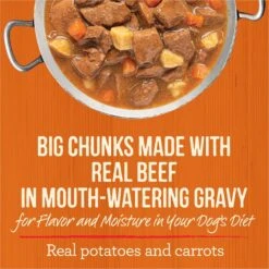 Merrick Chunky Grain-Free Wet Dog Food Pappy's Pot Roast Dinner -Blue Buffalos Shop 77010 PT7. AC SS1800 V1643414198