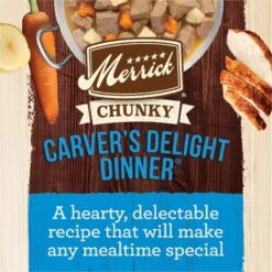 Merrick Chunky Grain-Free Wet Dog Food Carvers Delight Dinner 14 Merrick Chunky Grain-Free Wet Dog Food Carvers Delight Dinner -Blue Buffalos Shop 77014 PT3. AC SS1800 V1643408816