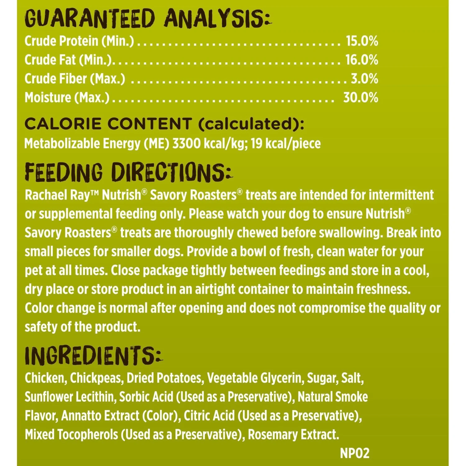 Rachael Ray Nutrish Real Chicken & Veggies Recipe Dry Dog Food & Rachael Ray Nutrish Savory Roasters Roasted Chicken Grain-Free Recipe Dog Treats 10 Rachael Ray Nutrish Real Chicken & Veggies Recipe Dry Dog Food & Rachael Ray Nutrish Savory Roasters Roasted Chicken Grain-Free Recipe Dog Treats - Image 8