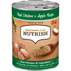 Rachael Ray Nutrish Real Chicken & Veggies Recipe Dry Dog Food & Rachael Ray Nutrish Real Chicken & Apple Canned Dog Food, 13-oz, Case Of 12 -Blue Buffalos Shop 772710 PT5. AC SS1800 V1676565022