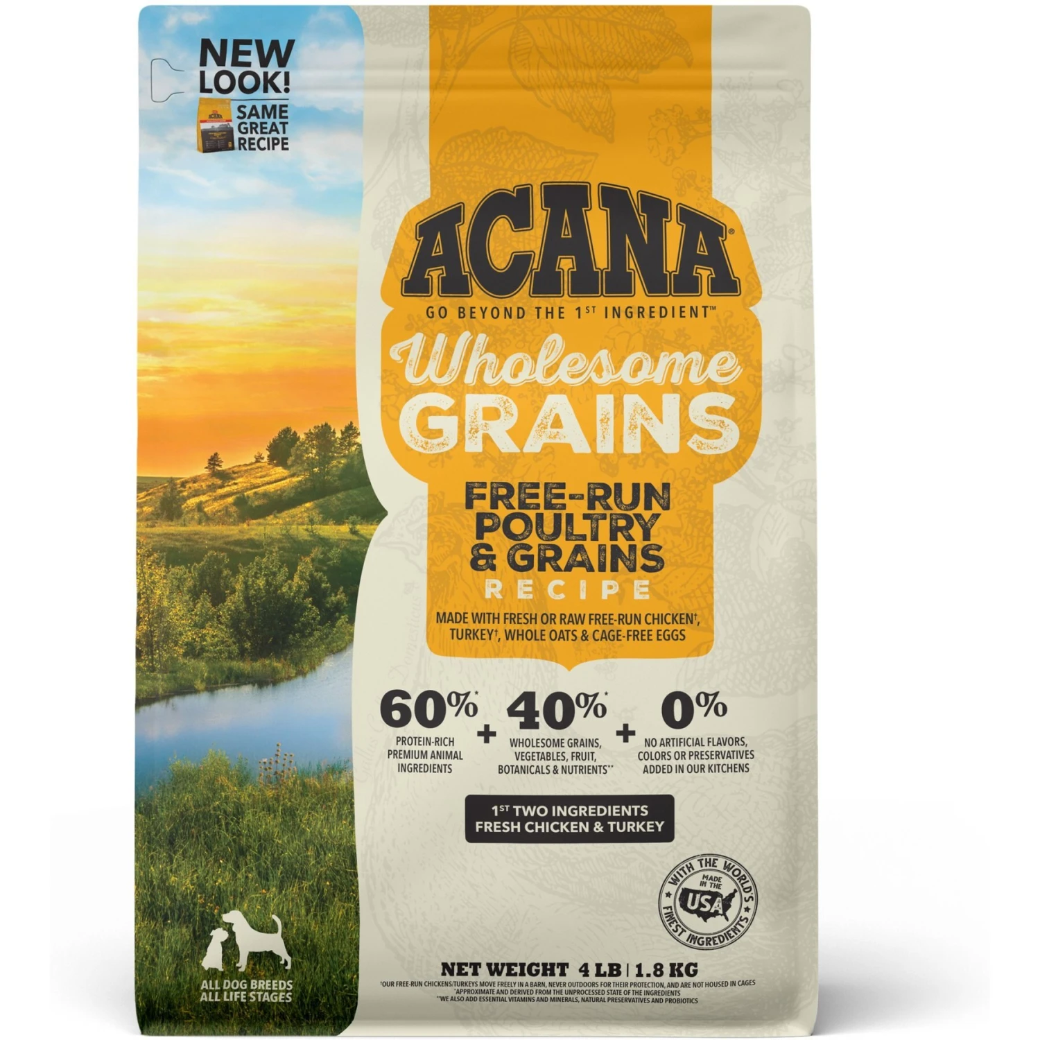 ACANA Premium Chunks Poultry Recipe In Bone Broth Grain-Free Wet Dog Food, 12.8-oz Can, Case Of 12 & ACANA Free-Run Poultry Recipe + Wholesome Grains Dry Dog Food 8 ACANA Premium Chunks Poultry Recipe In Bone Broth Grain-Free Wet Dog Food, 12.8-oz Can, Case Of 12 & ACANA Free-Run Poultry Recipe + Wholesome Grains Dry Dog Food - Image 6