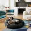 Max & Marlow Luxurious Oval Bolster Cuddler Cat & Dog Bed -Blue Buffalos Shop 780646 MAIN. AC SS1800 V1678992402