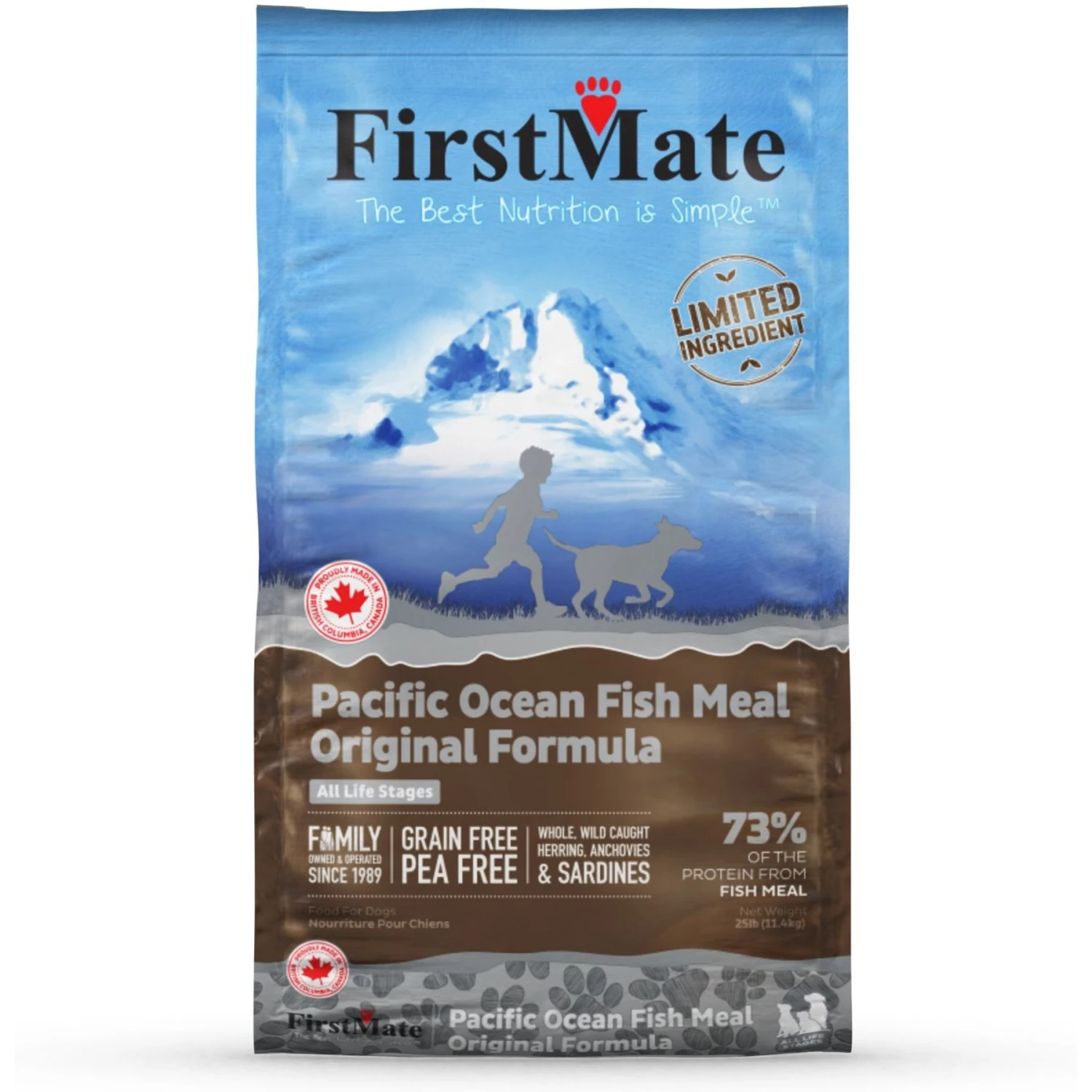 Firstmate Limited Ingredient Diet Grain-Free Pacific Ocean Fish Meal Original Formula Dry Dog Food 3 Firstmate Limited Ingredient Diet Grain-Free Pacific Ocean Fish Meal Original Formula Dry Dog Food
