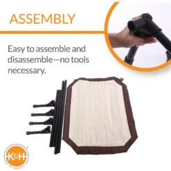 K&H Pet Products Self-Warming Elevated Dog Bed -Blue Buffalos Shop 78467 PT5. AC SS1800 V1607131926