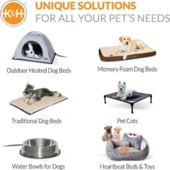 K&H Pet Products Feather-Top Orthopedic Pillow Dog Bed, Charcoal 15 K&H Pet Products Feather-Top Orthopedic Pillow Dog Bed, Charcoal -Blue Buffalos Shop 78519 PT7. AC SS1800 V1637623712