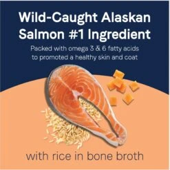 CANIDAE PURE 2-in-1 Goodness Pate Recipe Real Salmon & Sweet Potatoes In Bone Broth Wet Dog Food, 11.5-oz Box, Case Of 6 -Blue Buffalos Shop 787110 PT2. AC SS1800 V1678722431