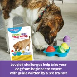 Brightkins Cupcake Party! Puzzle Treat Dog Toy 10 Brightkins Cupcake Party! Puzzle Treat Dog Toy -Blue Buffalos Shop 805374 PT2. AC SS1800 V1679069093