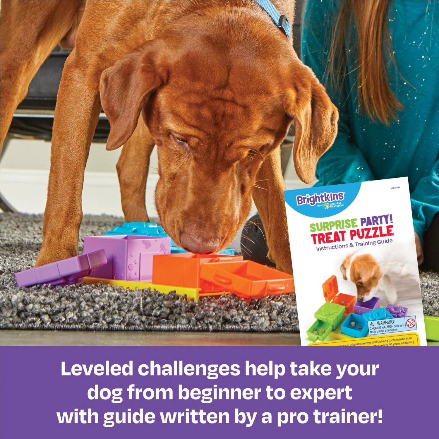 Brightkins Surprise Party! Puzzle Treat Dog Toy 5 Brightkins Surprise Party! Puzzle Treat Dog Toy - Image 3