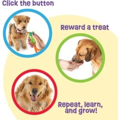 Brightkins Smarty Pooch Bone Dog Training Clicker -Blue Buffalos Shop 805486 PT2. AC SS1800 V1679069413