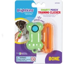 Brightkins Smarty Pooch Bone Dog Training Clicker -Blue Buffalos Shop 805486 PT4. AC SS1800 V1682450508