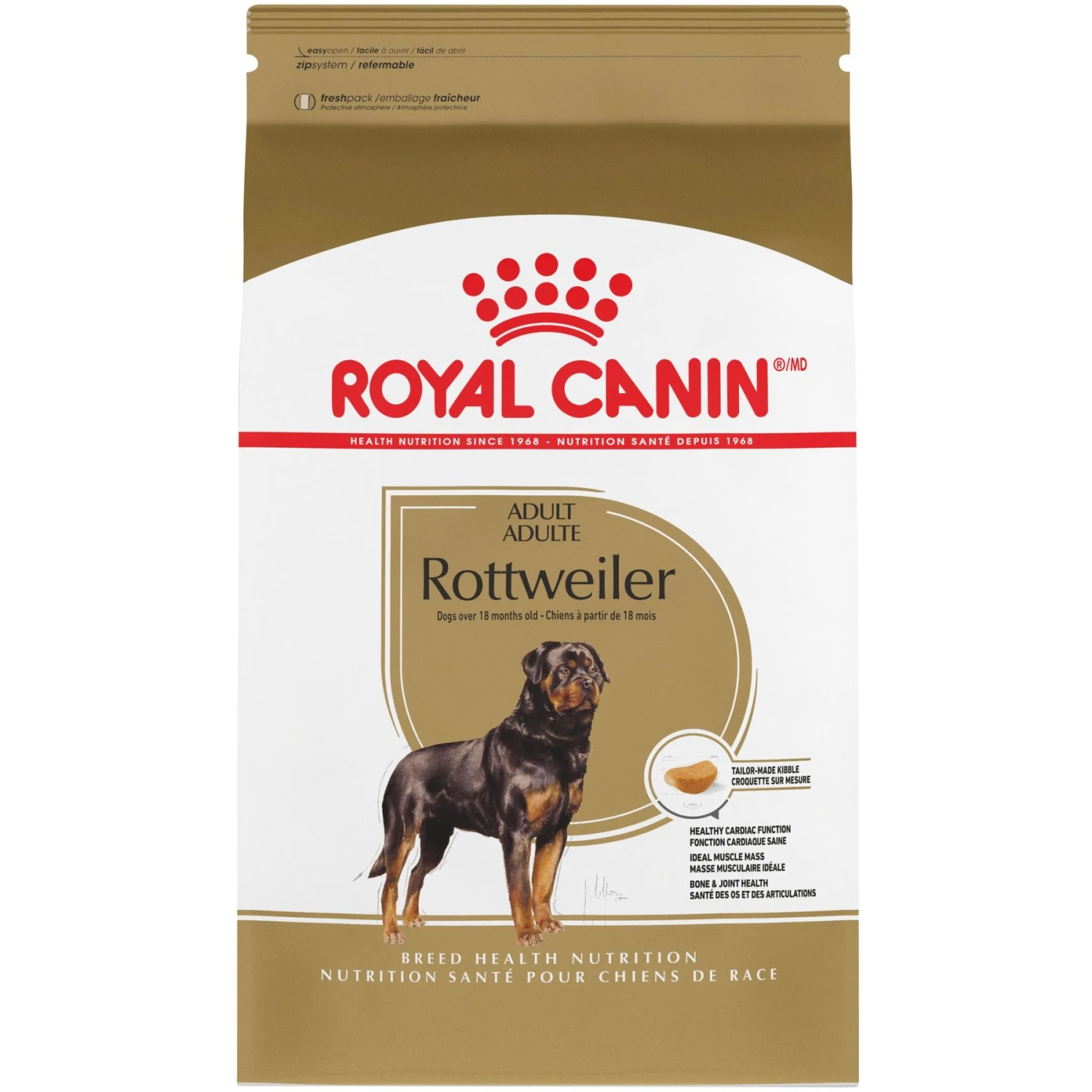 Royal Canin Breed Health Nutrition Rottweiler Adult Dry Dog Food 3 Royal Canin Breed Health Nutrition Rottweiler Adult Dry Dog Food