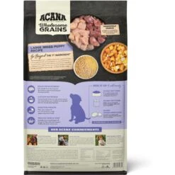 ACANA Wholesome Grains Large Breed Puppy Dry Dog Food, 22.5-lb Bag -Blue Buffalos Shop 822710 PT2. AC SS1800 V1682520034