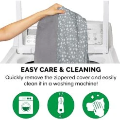 FurHaven Plush Fur & Almond Print Cooling Gel Top Deluxe L-Chaise Sofa Cat & Dog Bed -Blue Buffalos Shop 824766 PT8. AC SS1800 V1703798541