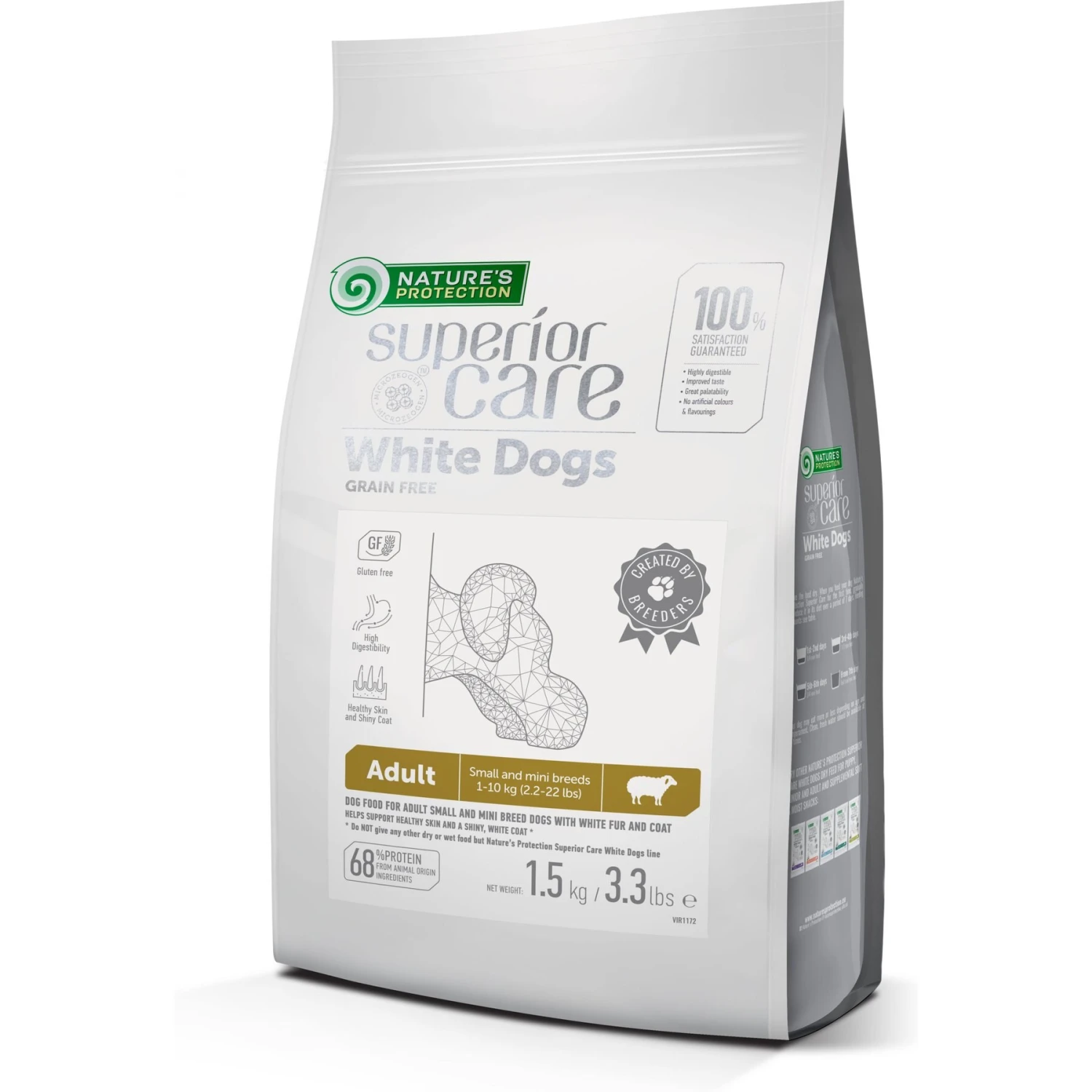 Nature's Protection Superior Care Grain-Free Lamb Adult Small Breed Dog Dry Food 3 Nature's Protection Superior Care Grain-Free Lamb Adult Small Breed Dog Dry Food