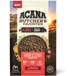 ACANA Butcher’s Favorites Grain-Free Farm-Raised Beef & Liver Recipe Dry Dog Food