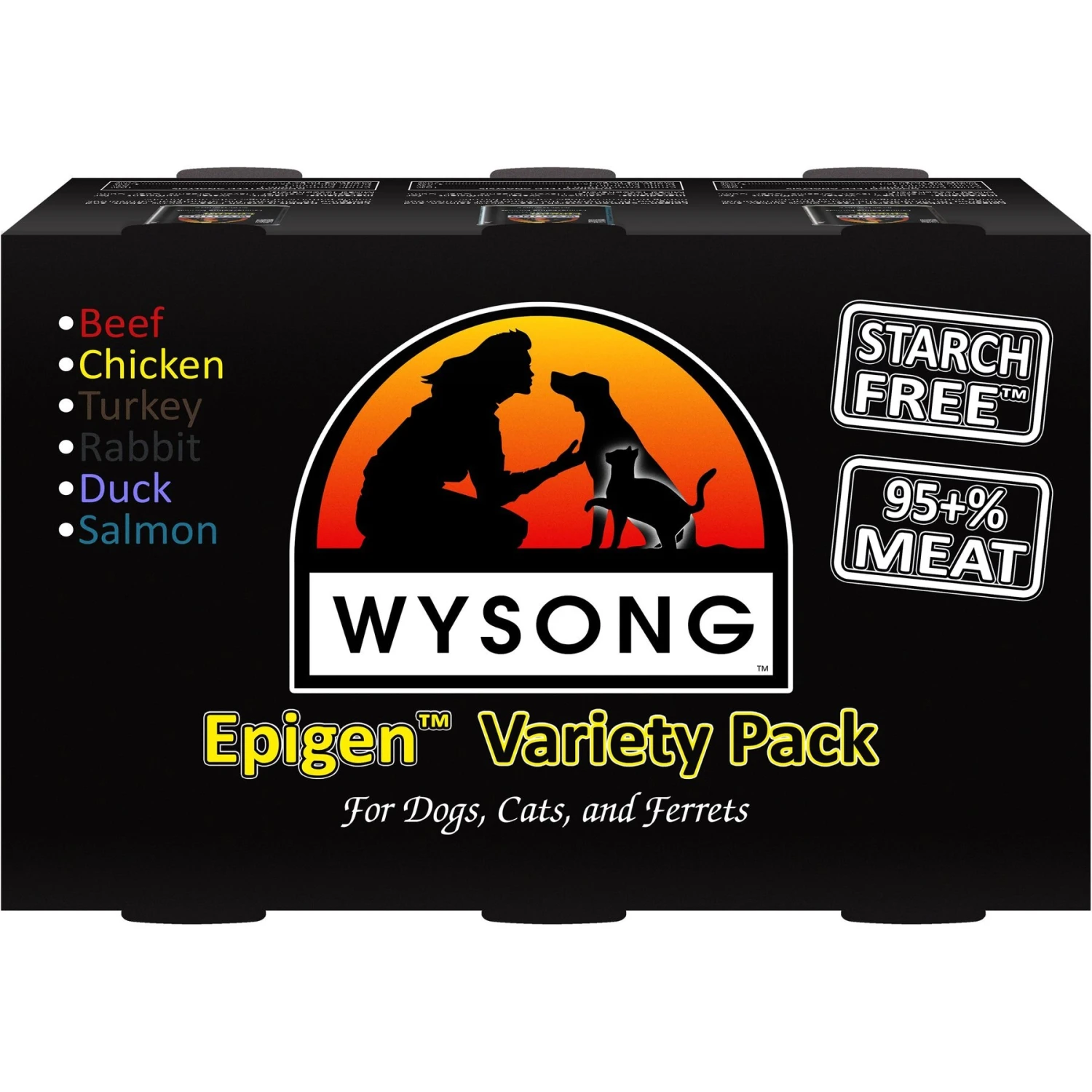 Wysong Epigen Variety Pack Grain-Free Canned Dog Food 3 Wysong Epigen Variety Pack Grain-Free Canned Dog Food