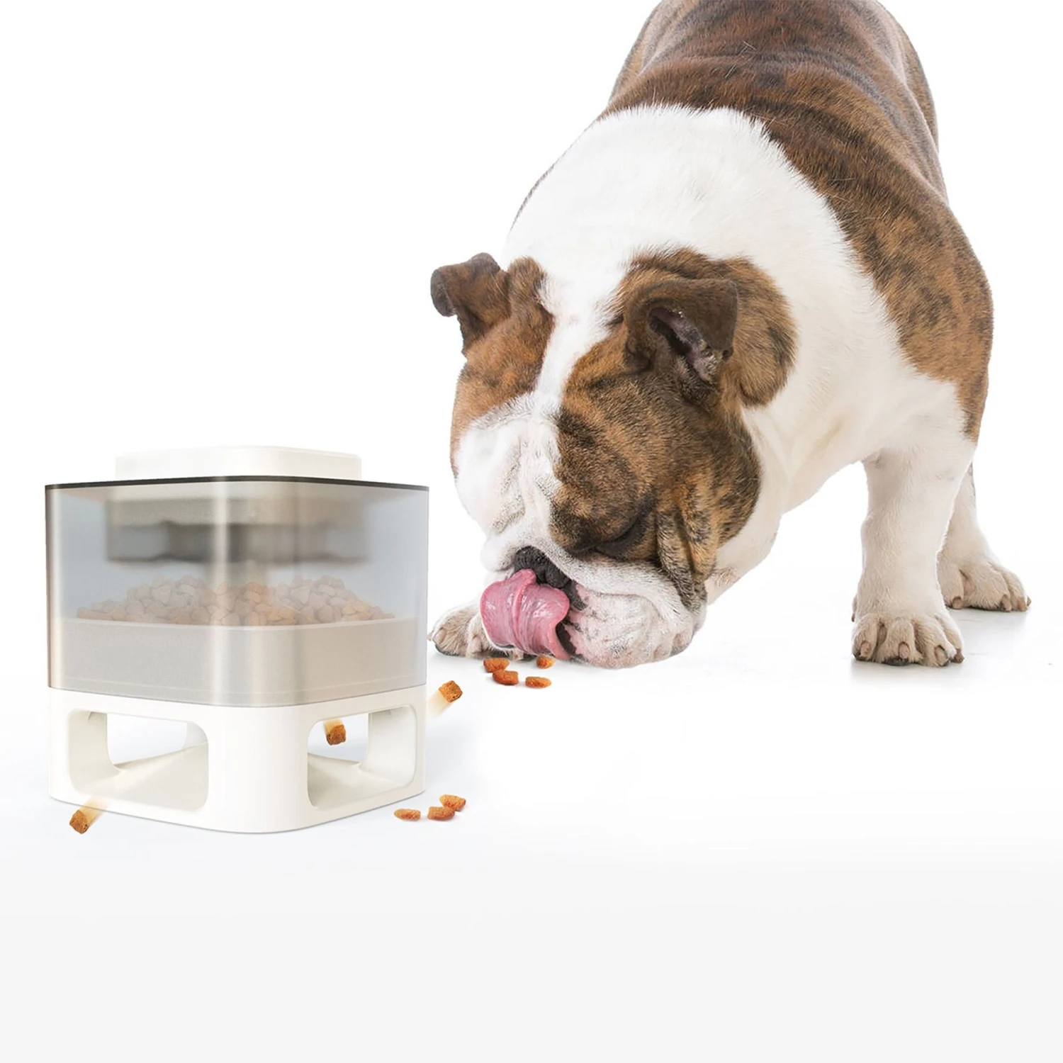 Hanamya Slower With Press Button Dog & Cat Feeder, Blue 9 Hanamya Slower With Press Button Dog & Cat Feeder, Blue - Image 7