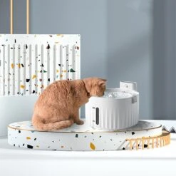 Hanamya Automatic Dog & Cat Water Fountain, White -Blue Buffalos Shop 838862 PT2. AC SS1800 V1682371052