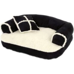 Aspen Pet Bolster Cat & Dog Bed, Color Varies -Blue Buffalos Shop 83896 PT3. AC SS1800 V1566315814