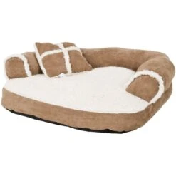 Aspen Pet Bolster Cat & Dog Bed, Color Varies -Blue Buffalos Shop 83896 PT4. AC SS1800 V1566315815