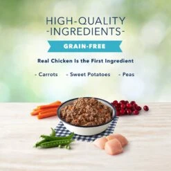 Blue Buffalo Freedom Senior Chicken Recipe Grain-Free Canned Dog Food 12 Blue Buffalo Freedom Senior Chicken Recipe Grain-Free Canned Dog Food -Blue Buffalos Shop 84150 PT3. AC SS1800 V1585084655