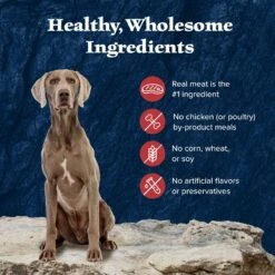 Blue Buffalo Wilderness Rocky Mountain Recipe Red Meat Dinner Senior Grain-Free Canned Dog Food -Blue Buffalos Shop 84154 PT5. AC SS1800 V1646787495