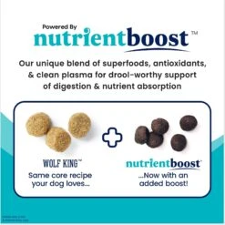 Solid Gold Nutrient Boost Wolf King Bison & Brown Rice Recipe With Sweet Potato Adult Dry Dog Food -Blue Buffalos Shop 841846 PT2. AC SS1800 V1695999592