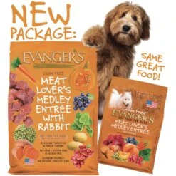 Evanger's Meat Lover's Medley With Rabbit Grain-Free Dry Dog Food -Blue Buffalos Shop 843078 PT1. AC SS1800 V1682519828
