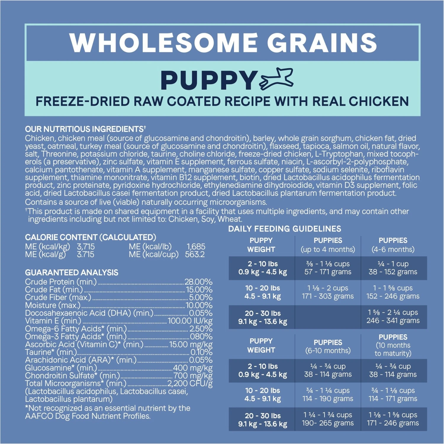 CANIDAE Pure Petite Premium Recipe Puppy Chicken & Wholesome Grains Dry Dog Food, 4-lb Bag 9 CANIDAE Pure Petite Premium Recipe Puppy Chicken & Wholesome Grains Dry Dog Food, 4-lb Bag - Image 7