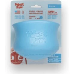 West Paw Toppl Dog Toy, X-Large, 4.75-in -Blue Buffalos Shop 848006 PT2. AC SS1800 V1683905951