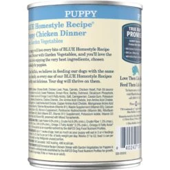 Blue Buffalo Homestyle Recipe Puppy Chicken Dinner With Garden Vegetables Canned Dog Food -Blue Buffalos Shop 84999 PT3. AC SS1800 V1572895687