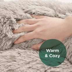 Friends Forever Serena Calming Oval Cuddler Bolster With Memory Foam Dog & Cat Bed -Blue Buffalos Shop 851518 PT2. AC SS1800 V1683834896