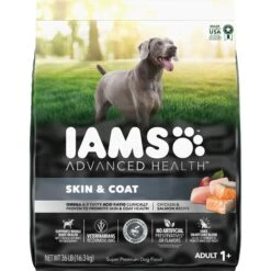 Iams Advanced Health Skin & Coat Chicken & Salmon Recipe Adult Dry Dog Food & Cesar Classic Loaf In Sauce Beef Recipe, Filet Mignon, Grilled Chicken & Porterhouse Steak Flavors Variety Pack Grain-Free Small Breed Adult Wet Dog Food Trays -Blue Buffalos Shop 854526 PT1. AC SS1800 V1683810034