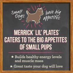 Merrick Lil Plates Petite Pates Adult Grain-Free Chicken Dinner Wet Dog Food 3-oz Can, Case Of 24 15 Merrick Lil Plates Petite Pates Adult Grain-Free Chicken Dinner Wet Dog Food 3-oz Can, Case Of 24 -Blue Buffalos Shop 857278 PT4. AC SS1800 V1684335334